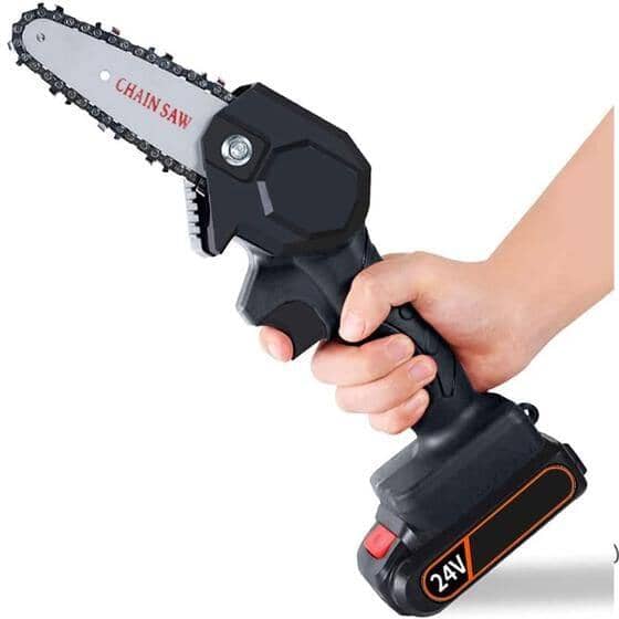 Mini Motosierra Portátil SierraPRO™ Eléctrica Mini Motosierra Portátil SierraPRO™ Eléctrica Tienda Núcleo Negro 