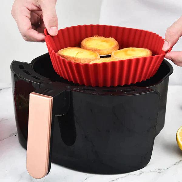 PACK DE 6 CANASTAS DE SILICONA PARA AIR FRYER + ENVÍO GRATIS Cocina Tienda Núcleo 