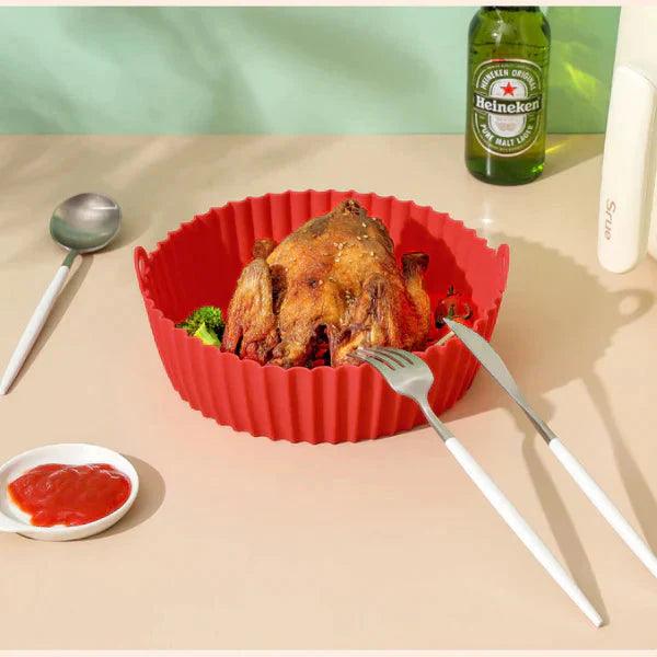 PACK DE 6 CANASTAS DE SILICONA PARA AIR FRYER + ENVÍO GRATIS Cocina Tienda Núcleo 