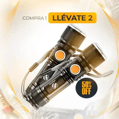 PROMOCIÓN COMPRE 1 LLÉVESE 2 - LINTERNA SUPERPODEROSA🔦 + ESTUCHE + REGALO PARA LOS 10 PRIMEROS (ÚLTIMAS 13 UNIDADES) Camping Tienda Núcleo 