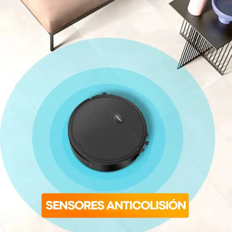 Robot MaxClean - Aspirador Inteligente 3 en 1 + Regalos [LIMPIA TODO CON 1 CLIC]😍 Herramientas Tienda Núcleo 