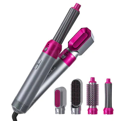 Secador De Pelo Alisador 5 En 1 - Hot Air Hair™ Belleza Tienda Núcleo 